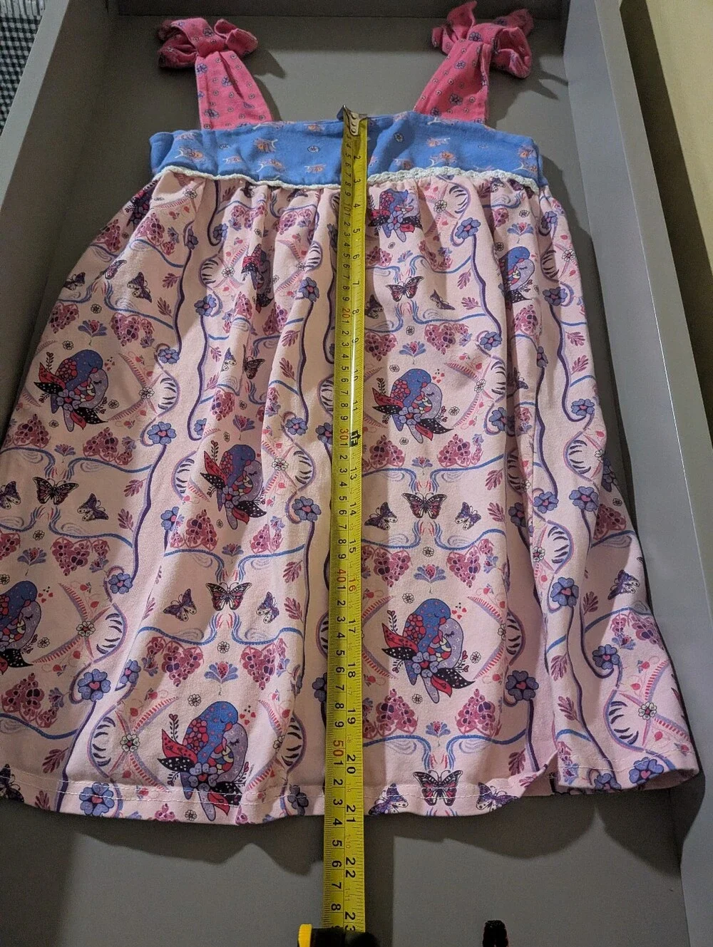 Jelly The Pug Bird Butterfly Dress 7